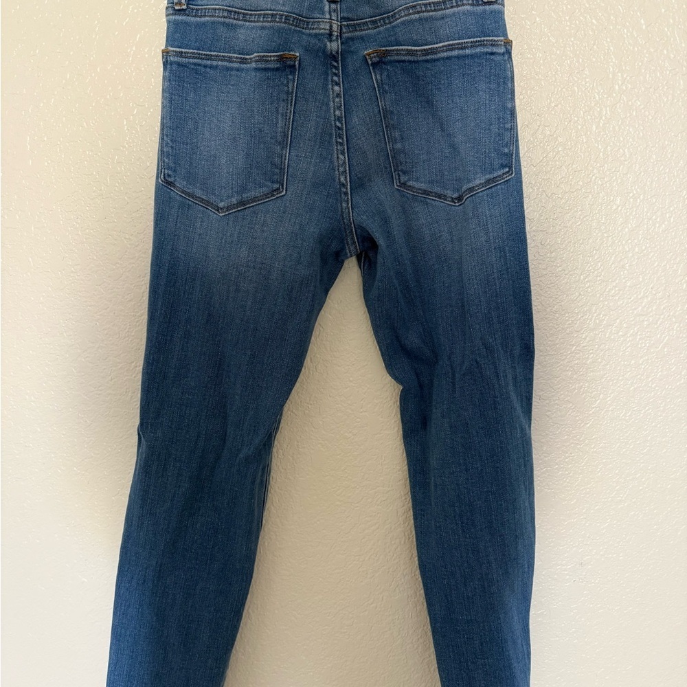 FRAME Jeans Le High Ripped Straight NWOT - Picture 4 of 5